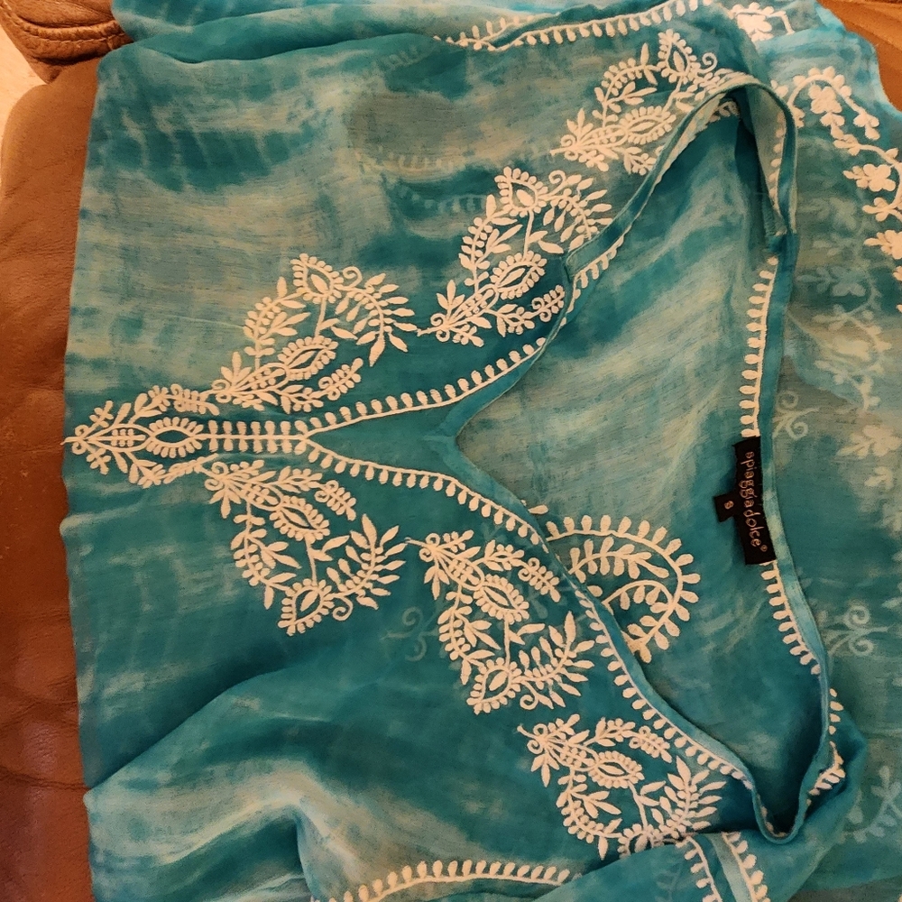 LOW START Beach Cover Up Spiaggia Dolce Small LIKE NEW - Picture 4 of 5